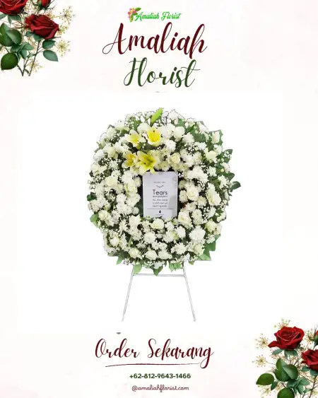 Krans Bunga Duka sindangbarang